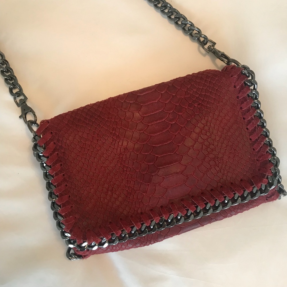 Dark Red Cross body (Stella McCartney look alike)